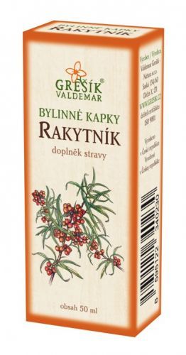 Valdemar Grešík Grešík Rakytník bylinné kapky 50 ml