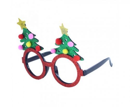 Vánoční brýle stromeček