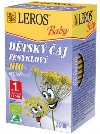 LEROS, S.R.O., PRAHA 5-ZBRASLAV | LEROS BABY BIO Dětský čaj Fenyklový n.s.20x1.5g