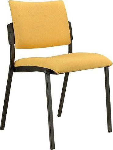 Alba Konferenční židle Square černý plast