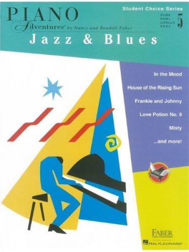 Faber Piano Adventures - Student Choice Series: Jazz & Blues Level 5 (noty na sólo klavír)
