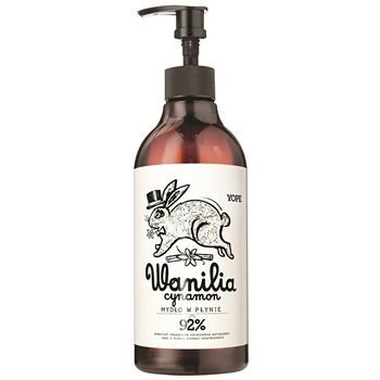 Yope Vanilla & Cinnamon tekuté mýdlo s hydratačním účinkem 500 ml