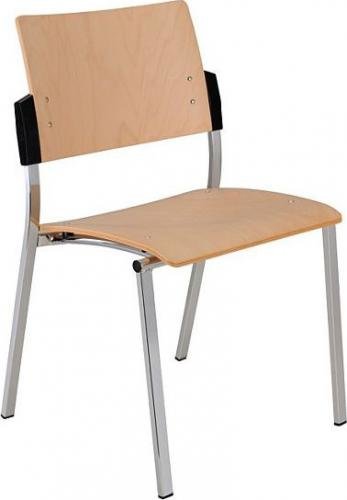 Alba Konferenční židle Square dřevěná