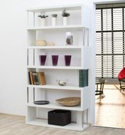 Tempo Kondela Regál ALIS - bílý