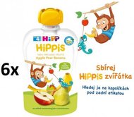 HiPP BIO 100% ovoce Jablko-Hruška-Banán 6 x 100 g