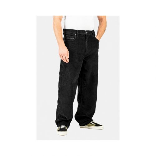 kalhoty REELL - Baggy Black Rigid Cord (120) velikost: 30/32