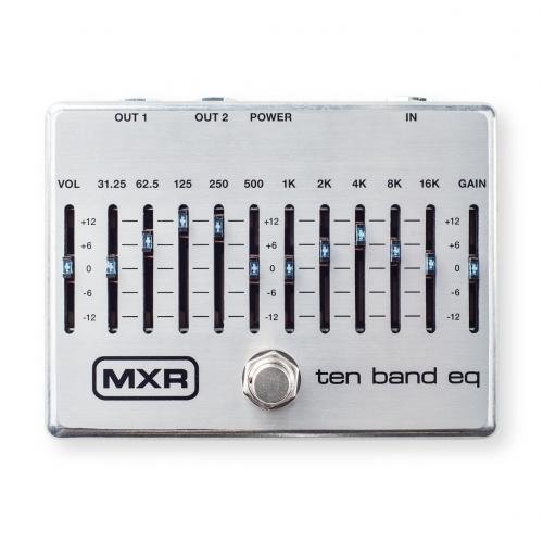 Dunlop MXR M108S 10-Band Equalizer Silver