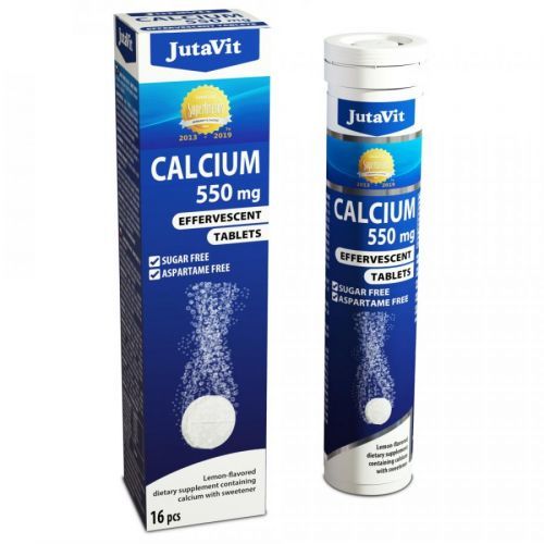 JUTAVIT Vápník 550 mg 16 šumivých tablet