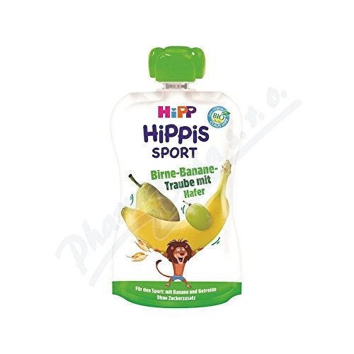 HIPP HiPP BIO Sport Hruška-Banán-Bíle hrozno-Oves 120g