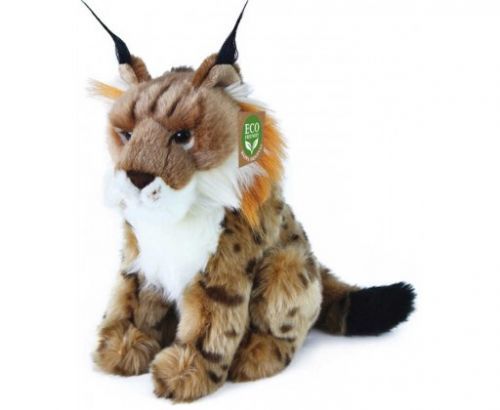 PLYŠ Rys 23cm sedící Eco-Friendly *PLYŠOVÉ HRAČKY*