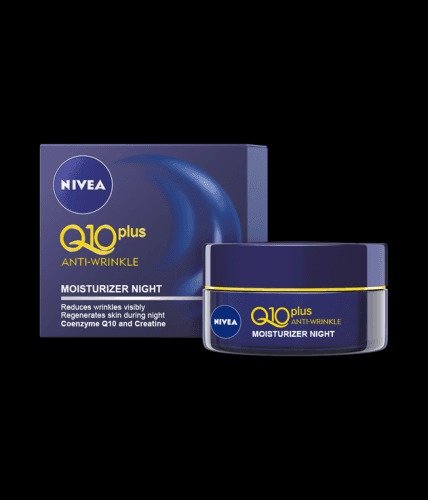 Nivea Q10 Plus noční krém proti vráskám mini 20 ml