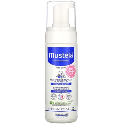 Mustela Foam Shampoo For Newborns vyživující šampon pro děti 150 ml