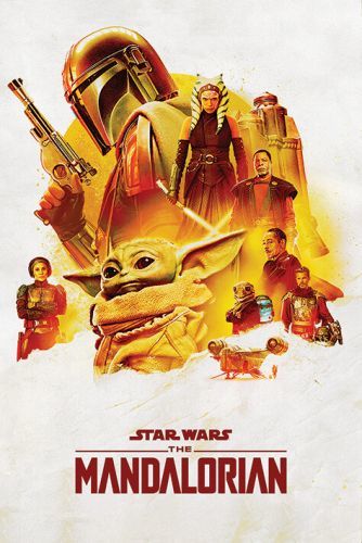 PYRAMID INTERNATIONAL Plakát, Obraz - Star Wars: The Mandalorian - Adventure, (61 x 91.5 cm)