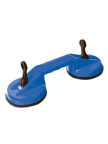 Silverline Dvojitá plastová přísavka 675088