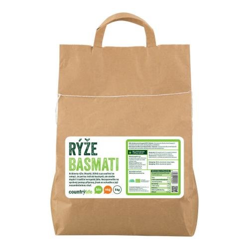 Rýže basmati 1 kg BIO   COUNTRY LIFE