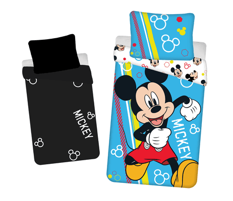 Jerry Fabrics Povlečení Mickey Happy svítící