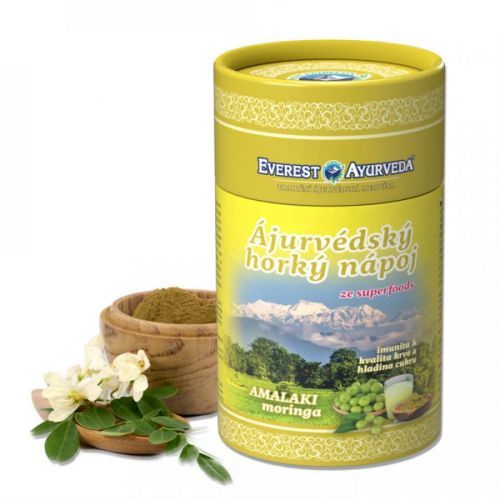 EVEREST AYURVEDA Amalaki Moringa imunita a odolnost vůči stresu sypaná směs 100 g