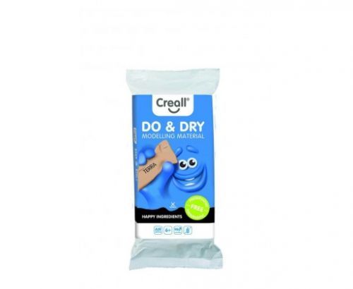 Modelovací samotvrdnoucí hmota Creall Do&Dry hnědá / hypoalergenní / 500 g