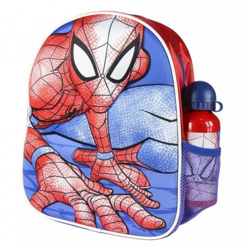 Cerda Dětský batoh Spiderman 3D s lahví