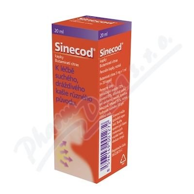 SINECOD 0,5% POR GTT SOL 1X20ML