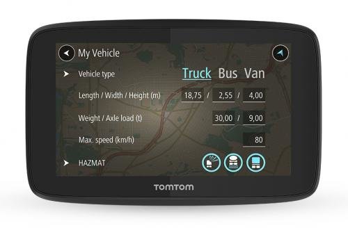 TomTom GO PROFESSIONAL 520 - LIFETIME mapy s doživotní traffic službou a rychlostními radary