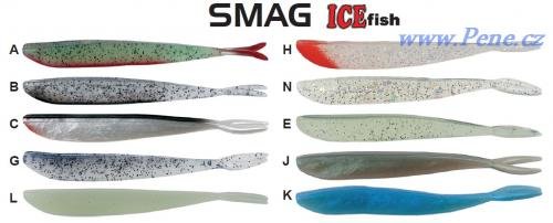 ICE fish Smáček SMAG ICE fish vláčecí 6cm  5ks DropShot