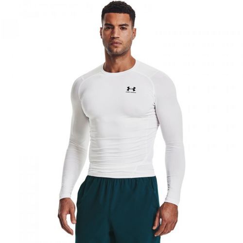 Under Armour Hg Armour Comp LS White/ Black S