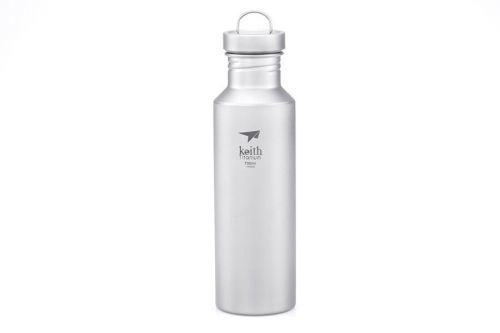 Titanová láhev Sport Bottle Keith® / 700 ml (Barva: Stříbrná)
