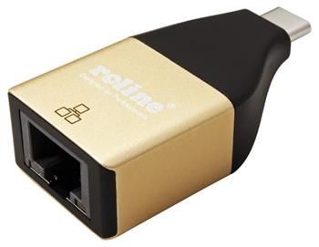 Roline GOLD Adaptér USB C(M) -> Gigabit Ethernet