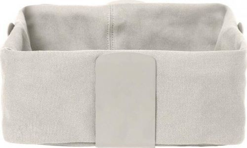 Béžový textilní košík na chléb Blomus Bread, 26 x 26 cm