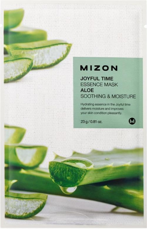 Mizon Joyful Time Aloe Vera Plátýnková maska pro zklidnění a hydrataci 23g