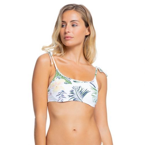 horní díl plavek ROXY - Roxy Bloom Uw Bralette Bright White Praslin (WBB6)