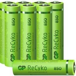 Akumulátor AAA Ni-MH GP Batteries ReCyko+ HR03, 850 mAh, 1.2 V, 8 ks
