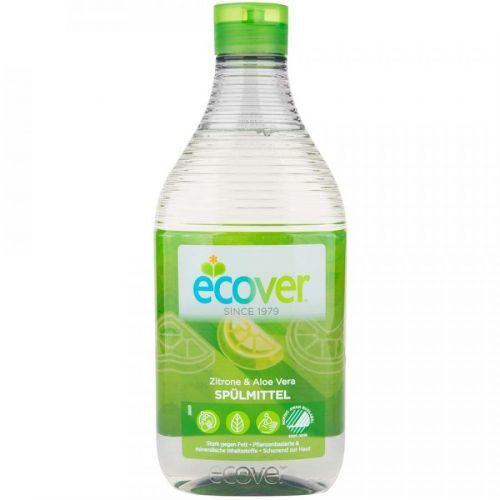 ECOVER přípravek na mytí nádobí s aloe a citronem 450 ml