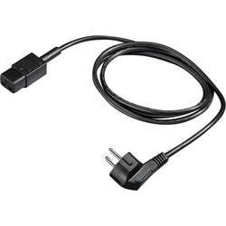 Napájecí kabel k/pro Rittal [1x IEC C19 zásuvka 16 A - 1x zástrčka s ochranným kontaktem], 2.50 m, černá