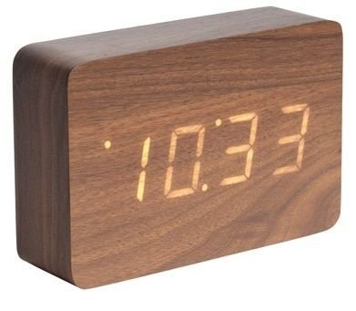 Designový LED budík - hodiny 5653DW Karlsson 15cm