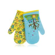 Kuchyňská chňapka Owls žlutá Banquet