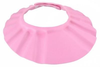 Dětská koupací čepice - ochranný kšilt Barva: Růžová