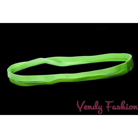 Sportovní protiskluzová čelenka žlutá dvojtá