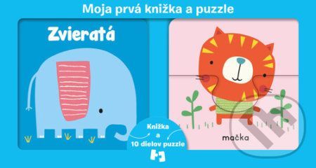 Moja prvá knižka a puzzle Zvieratá - YoYo Books