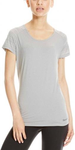 TRIKO BENCH - Mesh Panel Tee Mid Grey Marl (GY008X)