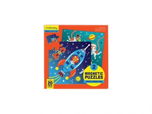 Mudpuppy Magnetické puzzle, Vesmír 2x20ks