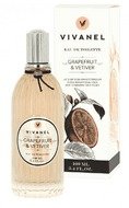 Vivanel Grapefruit Vetiver toaletní voda s essenciálními oleji 100ml