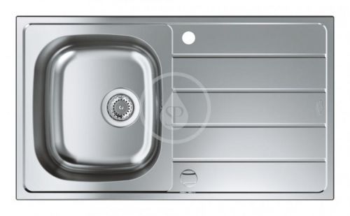 GROHE Dřezy Dřez K200, 860x500 mm, kartáčovaná nerez 31552SD1