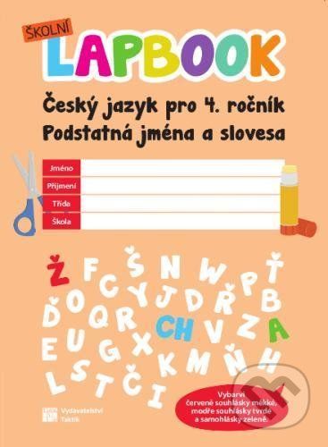 Školní lapbook: Český jazyk pro 4. ročník - Podstatná jména a slovesa - Taktik