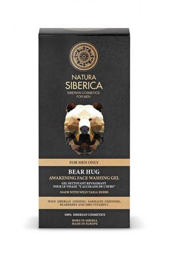 Natura Siberica Probouzející oplachovací gel na obličej Medvědí uchopení 150 ml