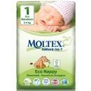 MOLTEX Pure&Nature Pleny jednorázové Newborn (2-4 kg) 22 ks