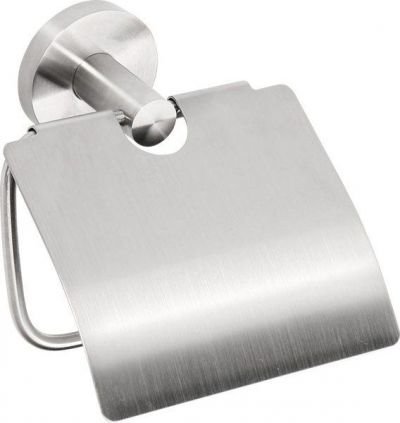 NEO držák toaletního papíru s krytem, broušená nerez