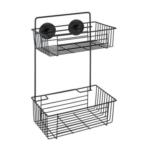 KONZOLE DO KOUPELNY, 26/38/17 cm - černá