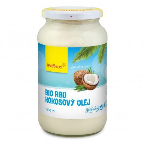 BIO RBD Kokosový olej Wolfberry 1l